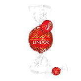 Lindt LINDOR Holiday Milk Chocolate Truffle Candy Maxi Ball. 8.8 oz.