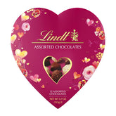 Lindt Valentine's Gourmet Heart Assorted Chocolate Candy Truffles. 5.7 oz.