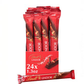 Lindt LINDOR Milk Chocolate Truffle Bar. Chocolate Candy Bar with Smooth Center. 1.3 oz. (24 Pack)