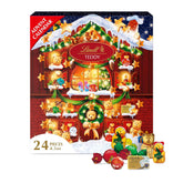 Lindt Holiday Teddy Bear Chocolate Candy Advent Calendar. 4.5 oz.