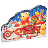 Lindt TEDDY Sleigh Assorted Chocolate Advent Calendar. Box of Assorted Chocolates. 9.3 oz. Box