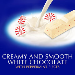 Lindt CLASSIC RECIPE Holiday White Chocolate Peppermint Candy Stick. 1.2 oz.