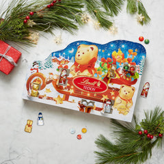Lindt TEDDY Sleigh Assorted Chocolate Advent Calendar. Box of Assorted Chocolates. 9.3 oz. Box