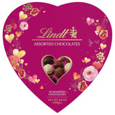 Lindt Valentine's Classic Heart Assorted Gourmet Chocolate Candy Truffles. 8.8 oz.