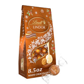 Lindt LINDOR Holiday Snickerdoodle White Chocolate Candy Truffles with Smooth. Melting Truffle Center. 8.5 oz. Bag