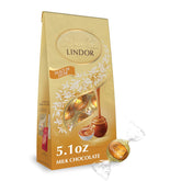 Lindt LINDOR Dulce de Leche Milk Chocolate Truffles. Milk Chocolate Candy with Smooth. Melting Truffle Center. Great for Gift Giving. 5.1 oz. Bag (6 Pack)