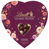 Lindt Valentine's Gourmet Truffles Assorted Chocolate Candy Heart. 10.6 oz.