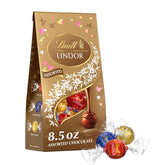 Lindt Valentine Lindor Assorted Bag. Assorted Chocolate. 8.5 Ounce