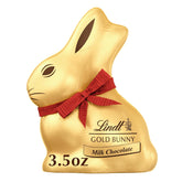 Lindt GOLD BUNNY Milk Chocolate. Hollow Milk Chocolate Candy Bunny. 3.5 oz. Bunny