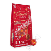Lindt LINDOR Milk Chocolate Candy Truffles. Chocolate. 8.5 oz. Bag
