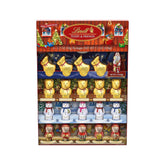 Lindt TEDDY & FRIENDS Holiday Milk Chocolate Candy. 7.1 oz. 4-pack
