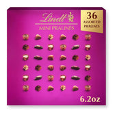Lindt Mini Pralines. Assorted Chocolate Pralines with Premium Filling. Christmas Candy. 36 Count. 6.2 oz Box