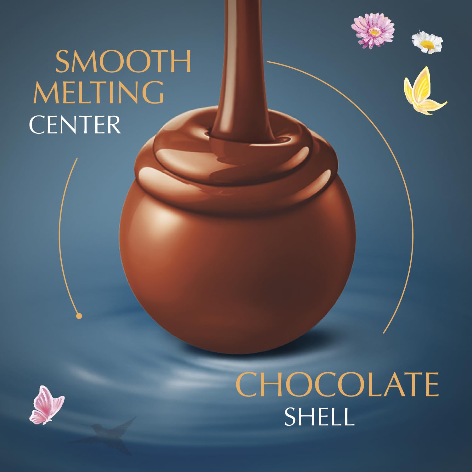 Lindt LINDOR Limited Edition Spring Assorted Chocolate Truffles. Assorted Chocolate Easter Candy with Smooth-Melting Truffle Center. 8.5 oz. Bag