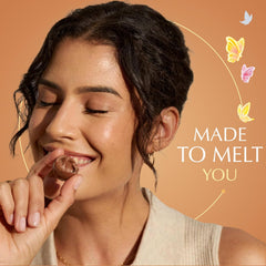 Lindt LINDOR Carrot Cake White Chocolate Candy Truffles. White Chocolate With Carrot Cake Truffle Filling. 8.5 oz. Bag