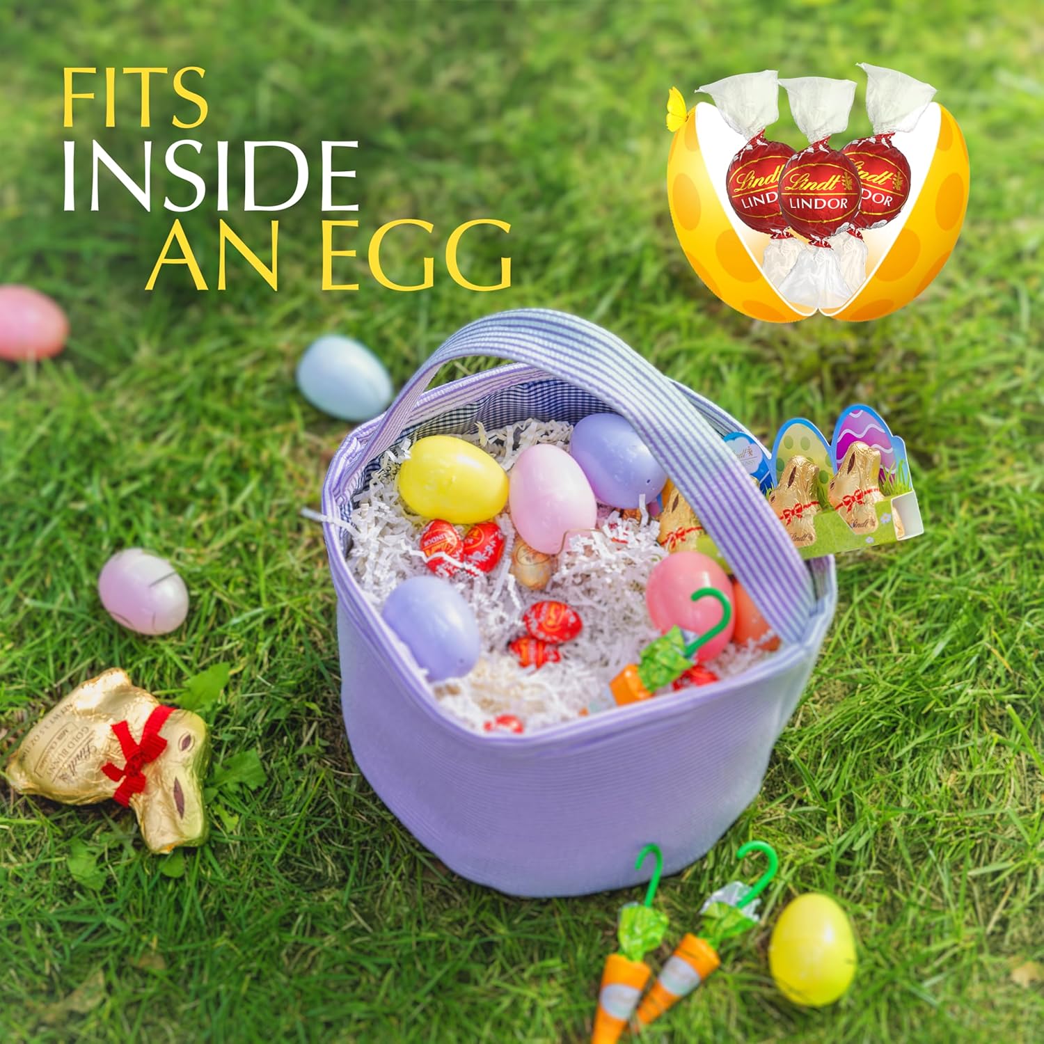 Lindt LINDOR Milk Chocolate Candy Truffles. Chocolate. 8.5 oz. Bag